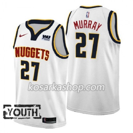 Dres Denver Nuggets Jamal Murray 27 2018-2019 Nike Bijela Swingman - Dječji